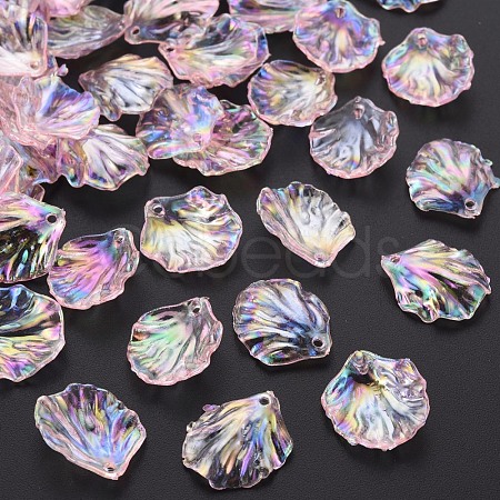Transparent Acrylic Pendants MACR-S373-73-C04-1