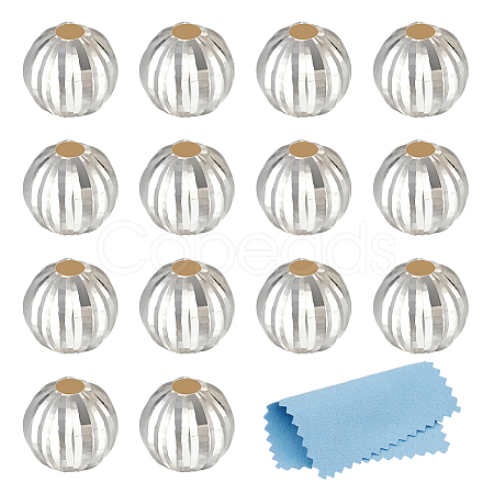 925 Sterling Silver Beads STER-BC0002-19C-1