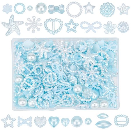 2 Bags Plastic Cabochons OHAR-GF0001-23-1