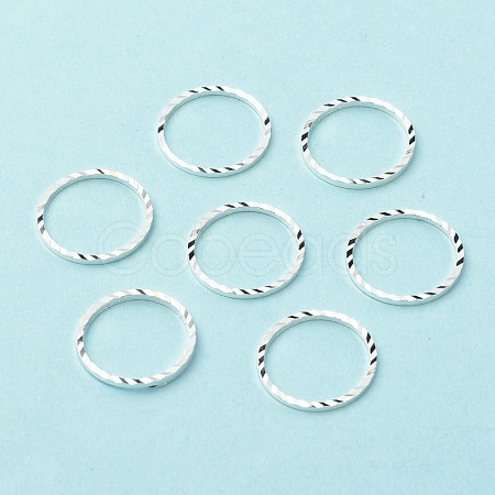 Brass Linking Rings KK-F831-018D-S-RS-1