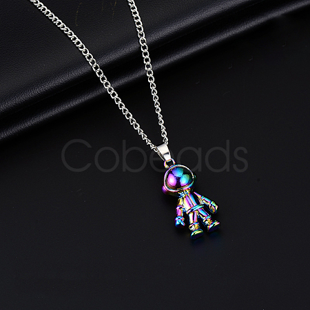 Alloy Pendant 201 Stainless Steel  Chain Necklaces for Men FS-WG0EA78-09-1