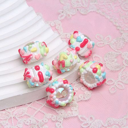 Opaque Acrylic Beads PW-WG55A91-08-1