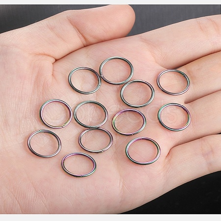 316L Surgical Stainless Steel Hoop Cartilage Earrings WGB51CA-20-1