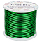 Round Aluminum Wire, Medium Sea Green, 12 Gauge, 2mm, about 98.42 Feet(30m)/roll