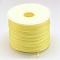 Nylon Thread, Rattail Satin Cord, Champagne Yellow, 1.5mm, about 49.21 yards(45m)/roll