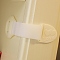 ABS Baby Proofing Child Safety Locks, with Webbing, No Screws, Drawer Clasp, White, 210x50mm