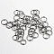 Iron Open Jump Rings, Nickel Free, Gunmetal, 6x0.7mm, 21 Gauge, Inner Diameter: 4.6mm, about 18000pcs/1000g