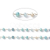 Handmade Glass Beaded Chains CHS-P016-46G-07-2