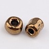 6/0 Electroplated Metallic Colours Round Glass Seed Beads X-SEED-A009-4mm-601-2