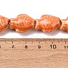 Handmade Porcelain Beads Strands PORC-P030-01A-07-2