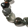 Natural African Bloodstone Beads Strands G-R190-10mm-56-4