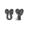 Cloth Clover Brass Buckles DIY-WH0162-94C-01-1