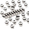 Brass Grade A Rhinestone Spacer Beads RB-A014-Z8mm-12S-1