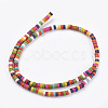Synthetic Turquoise Beads Strands X-TURQ-G110-4x2mm-12-2