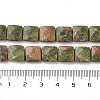 Natural Unakite Beads Strands G-K359-B14-01-5