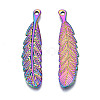 Rainbow Color Alloy Pendants PALLOY-N156-189-NR-3