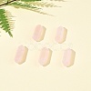 5Pcs Natural Rose Quartz Healing Stones G-FS0005-83D-9