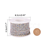 Brass Rhinestone Strass Chains CHC-T001-SS10-02S-4