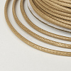Eco-Friendly Korean Waxed Polyester Cord YC-P002-1mm-1127-4