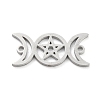 Tarnish Resistant 304 Stainless Steel Hollow Connector Charms STAS-P332-01P-1