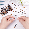 ARRICRAF Natural Black Agate Bead Strands G-AR0003-40-3