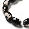 Tibetan Style dZi Beads Strands G-F726-A12-4