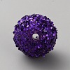 Opaque Acrylic Glitter Beads FIND-CJC0010-111A-24-2