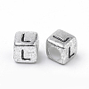 Plated Acrylic Beads PB43C9308-L-2