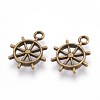 Tibetan Style Alloy Pendants TIBEP-A24561-AB-FF-1