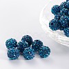 Pave Disco Ball Beads RB-A130-10mm-21-1
