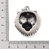 Retro 304 Stainless Steel Pendants STAS-I205-36AS-A-3