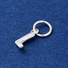 925 Sterling Silver Letter Charms LS-STER-C012-01S-L-2