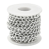 Aluminium Twisted Curb Chains CHA-YW0001-01S-2
