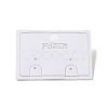 Paper & Plastic Earring Display Card with Word Fashion X-CDIS-L009-12-1
