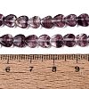 Transparent Glass Beads Strands GLAA-Q106-06A-01-4