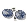 Natural Blue Spot Jasper Pendants G-B127-14P-09-2