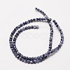 Natural Sodalite Round Bead Strands X-G-P072-27-8mm-2