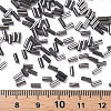 Metallic Colours Glass Bugle Beads SEED-N005-001-D01-4