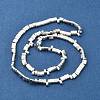 Electroplated Non-magnetic Synthetic Hematite Beads Strands X-G-E495-11B-03-5