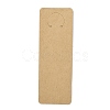 Cardboard Jewelry Display Cards for Keychain CDIS-WH0029-03B-1