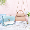 2Pcs 2 Colors Plastic Imitation Pearl & Iron Chain Crossbody Phone Chain FIND-WR0009-48-4
