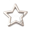 Zinc Alloy Spring Gate Rings FIND-H050-01B-P-1