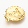 Brass Pendants KK-J275-12G-3