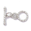 Rack Plating Brass Toggle Clasps KK-C218-04P-1