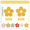 60Pcs 6 Colors  Ornament Accessories DIY-FG0002-96-2