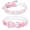 Adjustable Glittered Felt Pet Collars ANIM-PW0004-17A-07-1