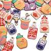 30Pcs 6 Styles Alloy Enamel Pendants ENAM-CJ0003-51-3