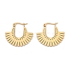 304 Stainless Steel Flower Stud Earrings for Women LS-EJEW-Q009-03A-G-3