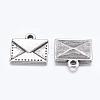 Tibetan Style Alloy Mail Charms EA10712Y-1