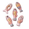 Hand-Painted Porcelain Big Pendants LA-CBAC6A6-06G-1